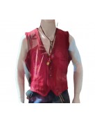 One Piece Iñaki Godoy Red Vest | Monkey D. Luffy Red Vest